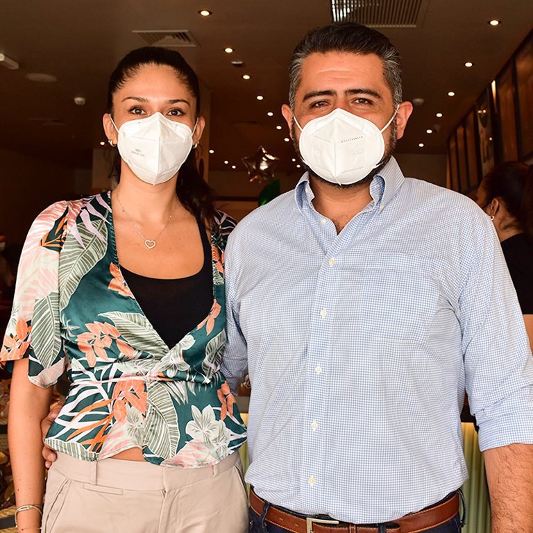 Daniela Arias y Oscar Sánchez