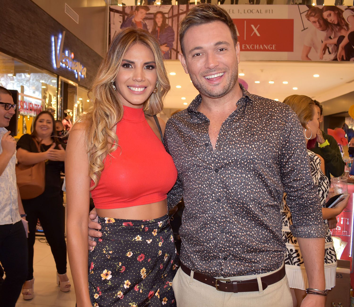 Gley Salazar y Agustin Belforte