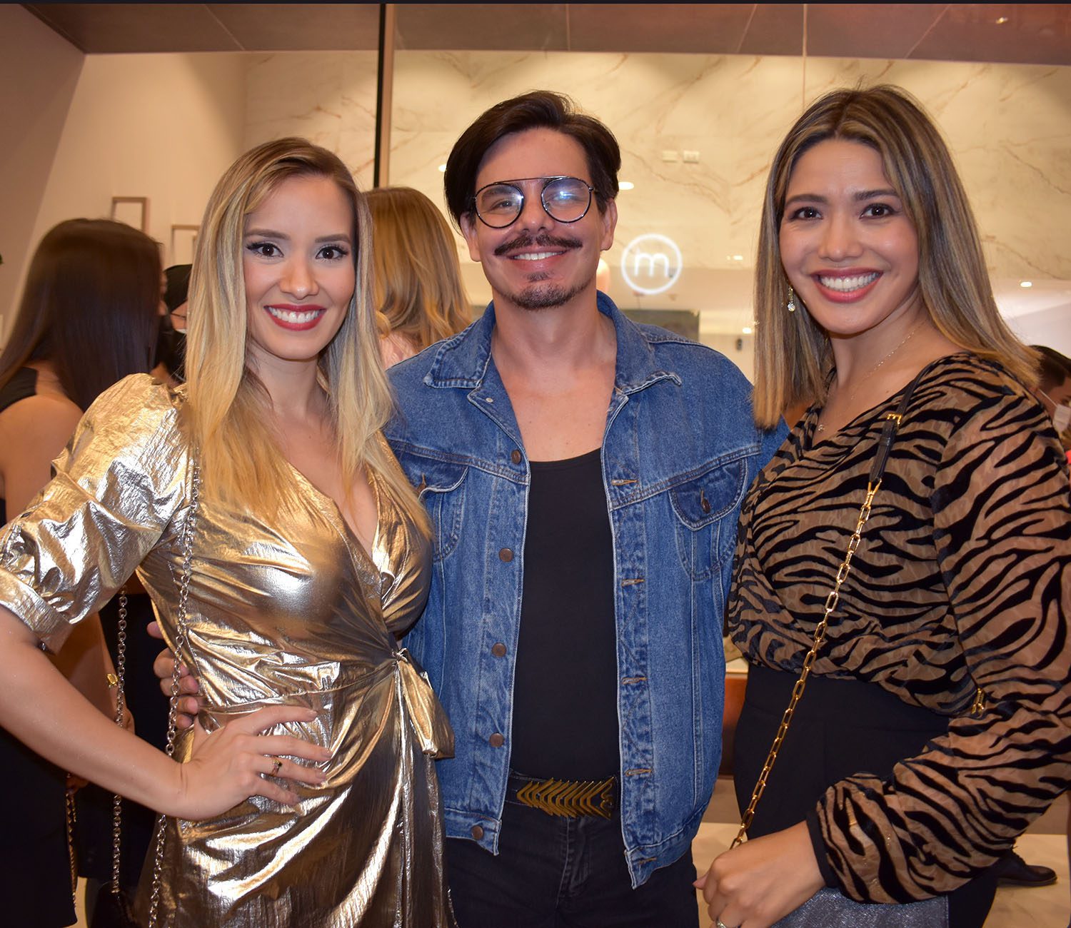 Roxana Del Rio, Julio Gonzalez y Nuvia Montenegro