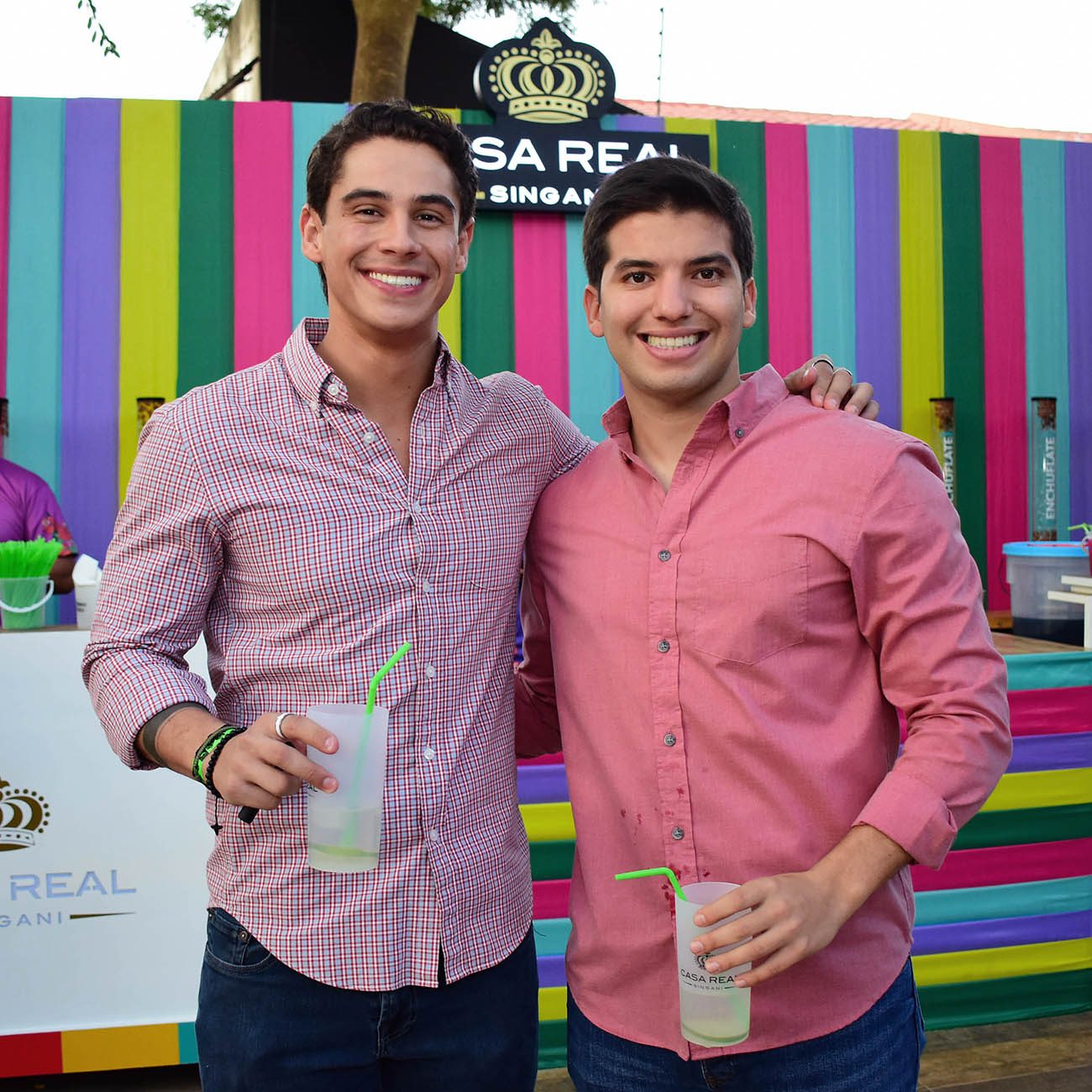 Esteban Justiniano y Carlos Eduardo Uequin