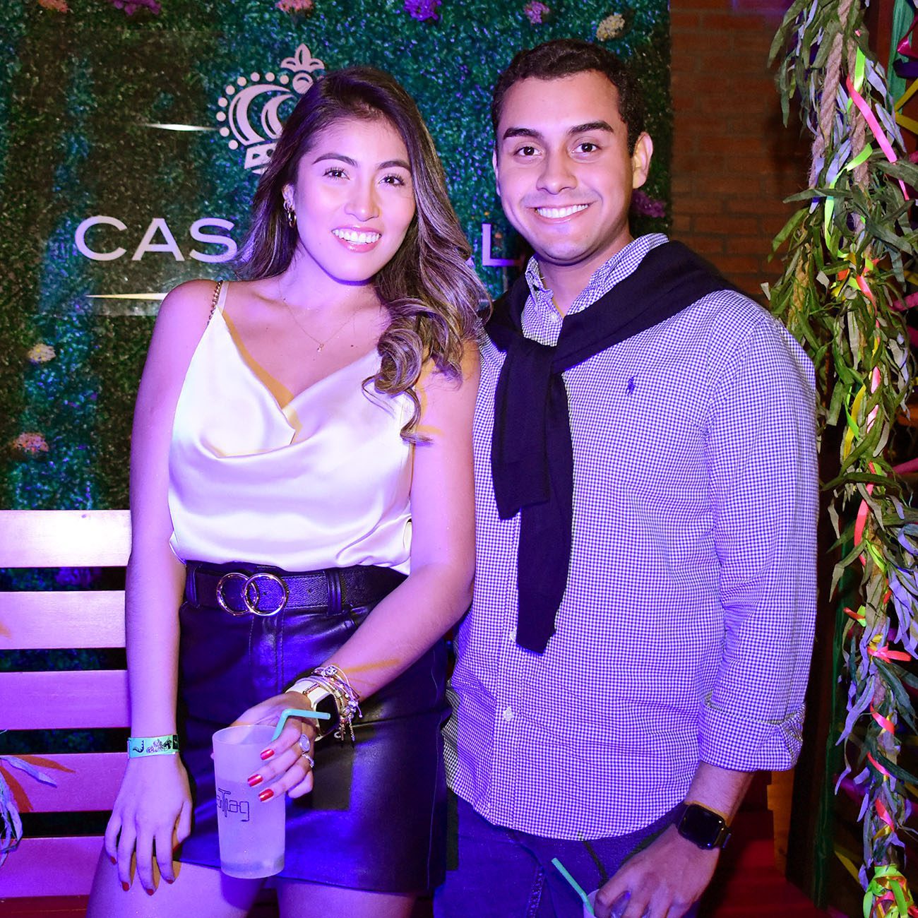 Samara Gutierrez y Pablo Burgos