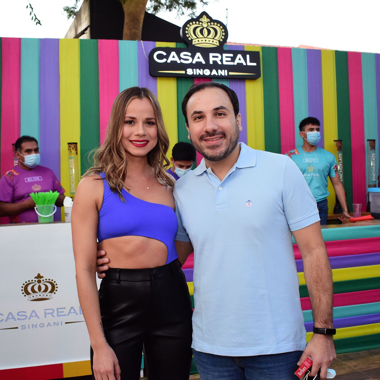 Sonia Barba y Rene Abuawad