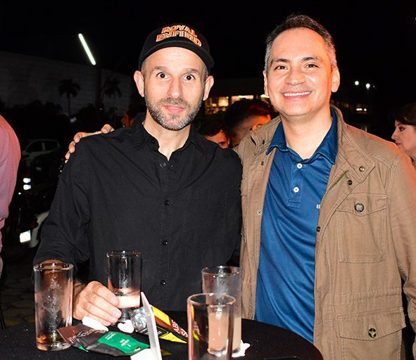 Damian Navarro y Seifullah Nikjou