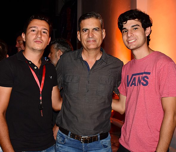 Ignacio Magnan, Claudio Magnan y Francisco Magnan