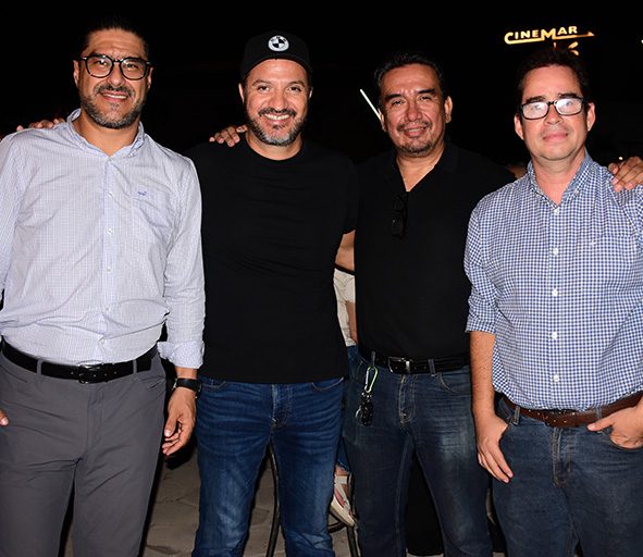 Javier Fernandez, Andres Vadivieso, Mauricio Miranda y Juan Carlos Medina