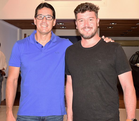 Rogerr Justinaino y Domenico Pirazzoli
