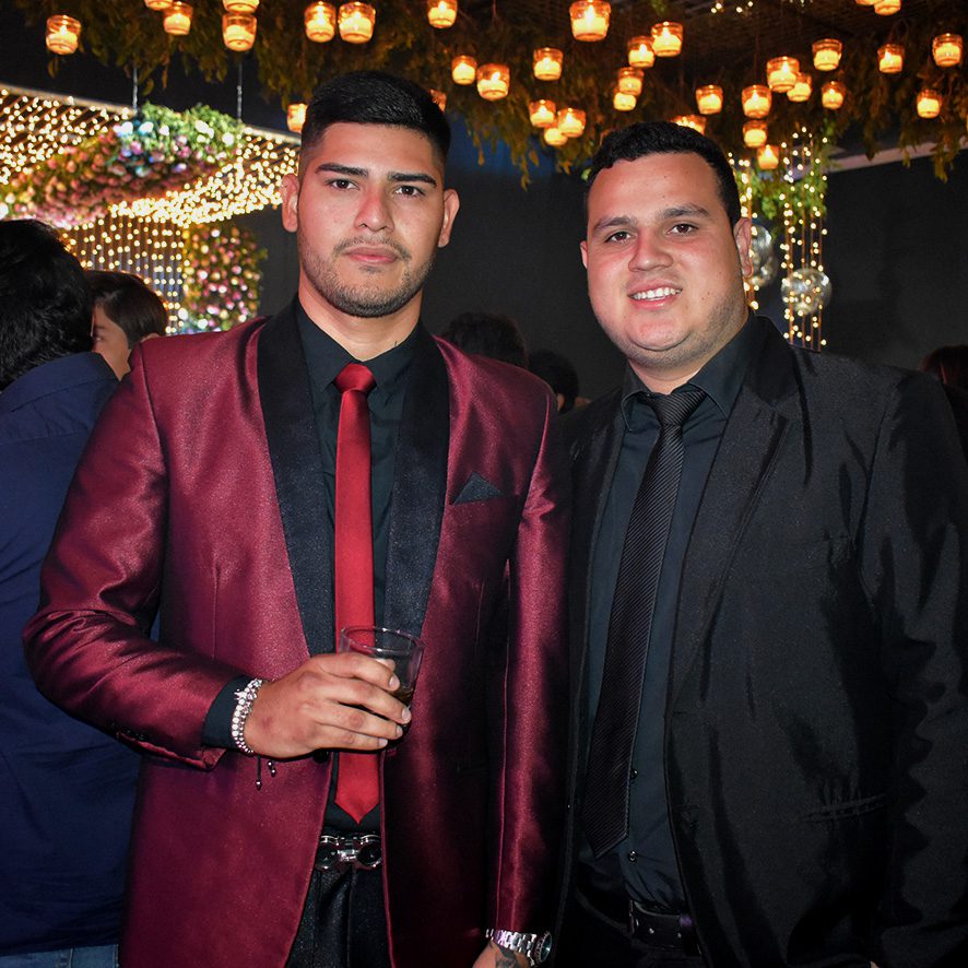 Diego Urganibia y Paul Menacho