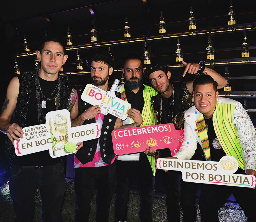 Poncho Monje, Marco Manuel, Bilo Viscara, Teto De Ugarte, Kicho Jimenez LOS BOLITAS