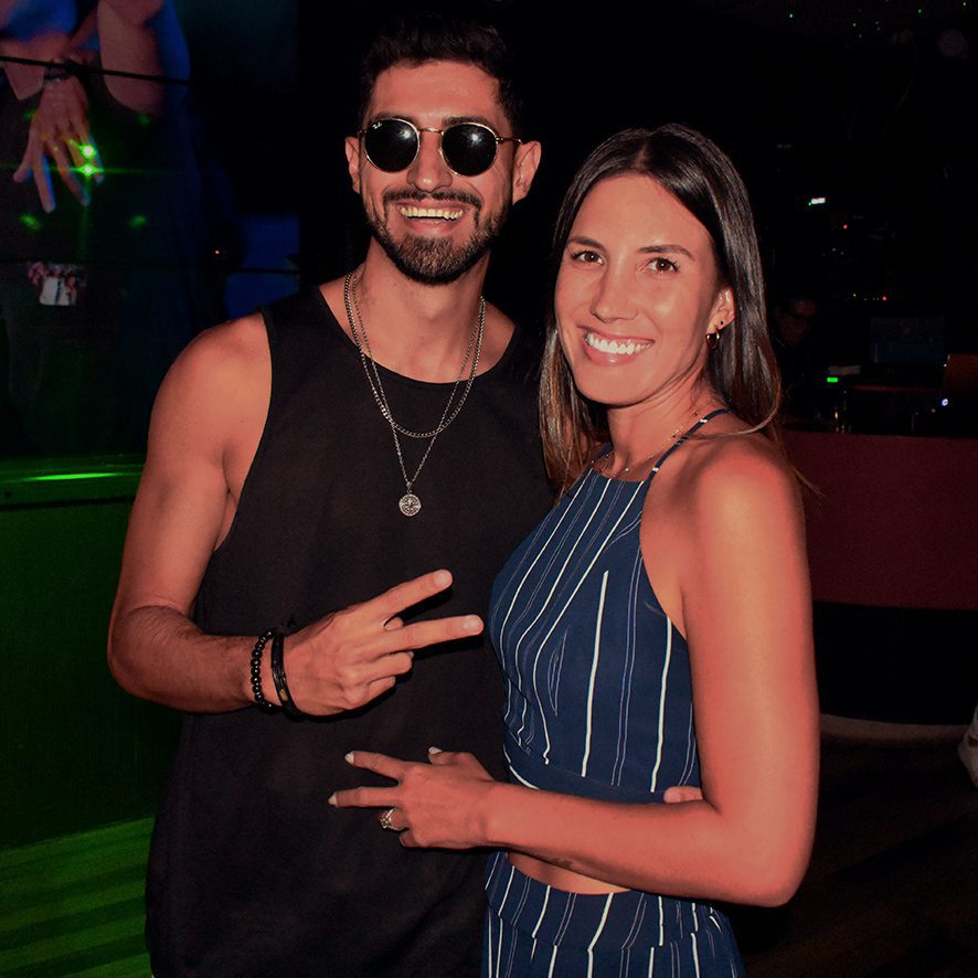 Gary Suarez y Natalia Mendez