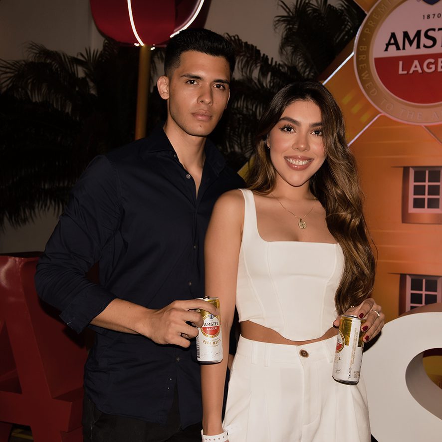 Cesar Teran y Fernanda Pereyra