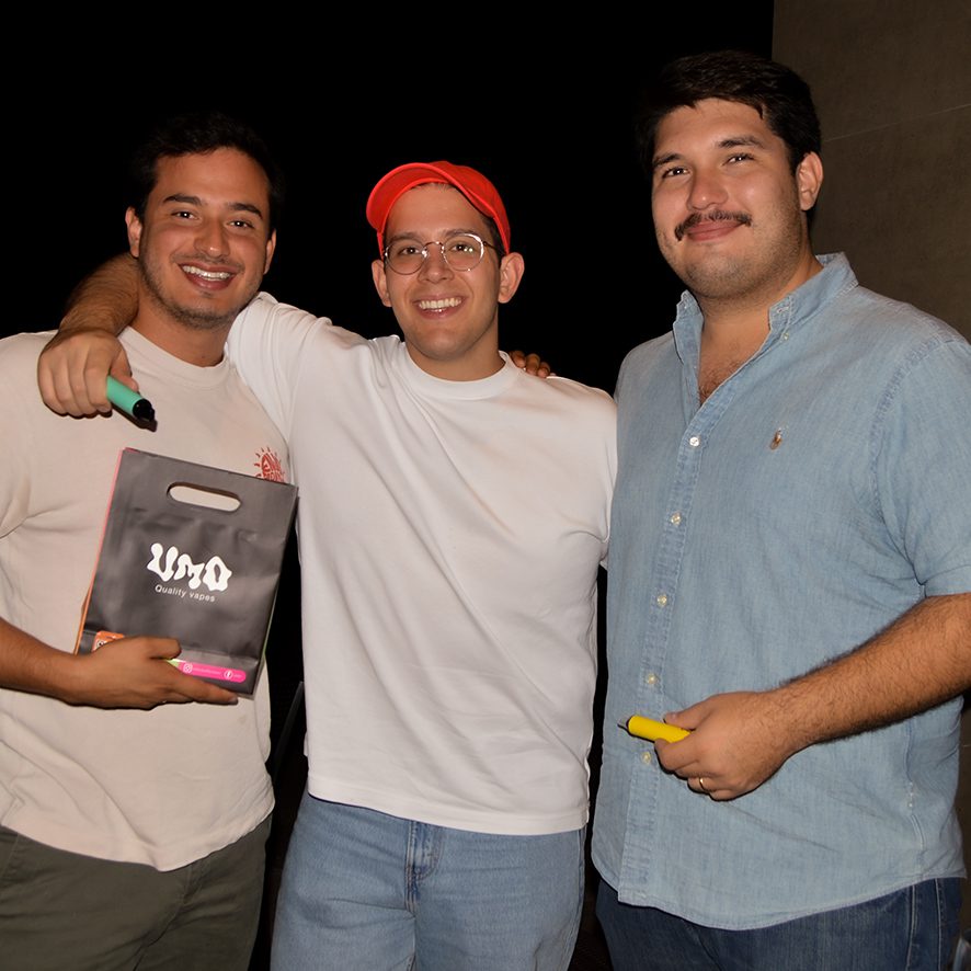 Esteban Suarez, Jose Ignacio Kempff y Orlando Vaca