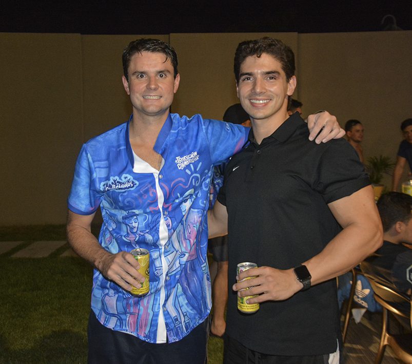 Stephan Zehl y Hugo Parada