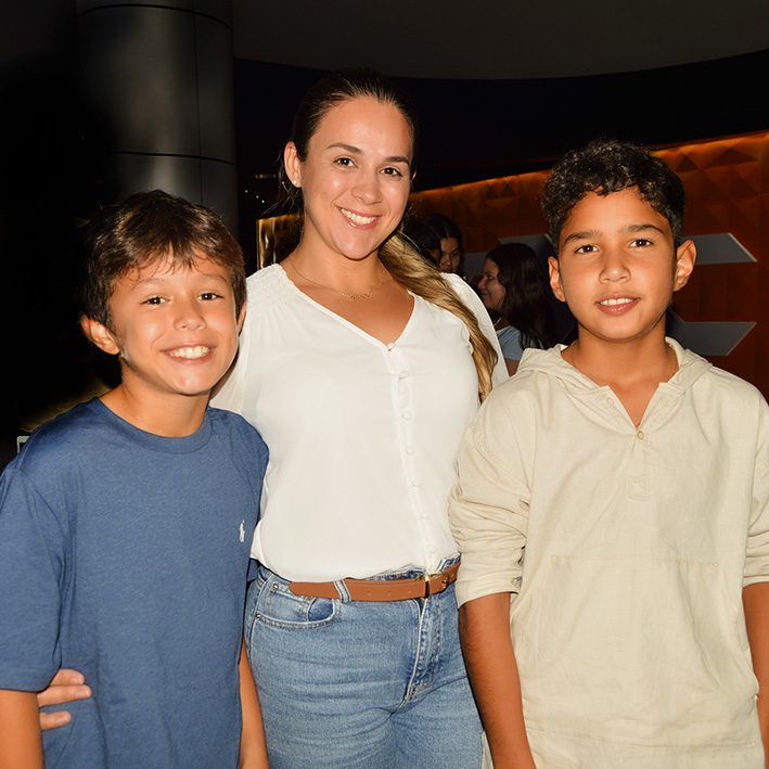 Ezequiel Justiniano, Stephanie Aburdene y Luka Mayser