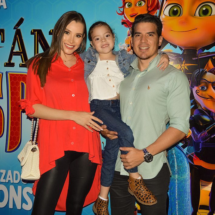 Nohelia Portales, Lia Jordan y Luis Javier Jordan
