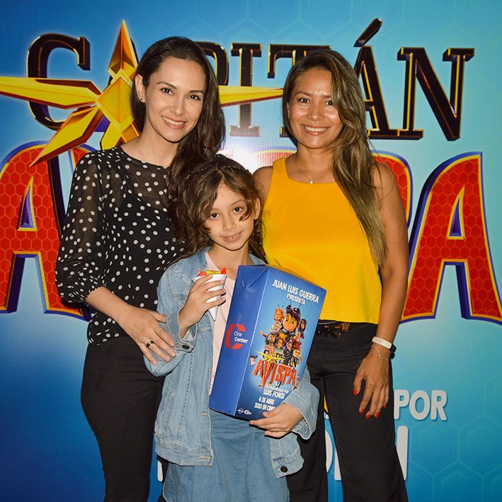 Tatiana Tapia, Julieta Cuellar y Anahy Ruiz