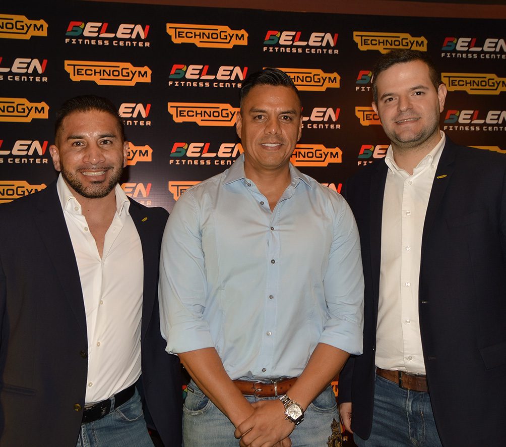 Daniel Urgel, Richard Zequeiro y Rodrigo Cuesta