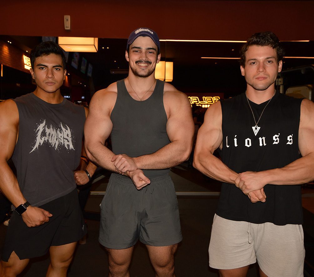 David Beng, Santiago Aguilera y Klauss Lami