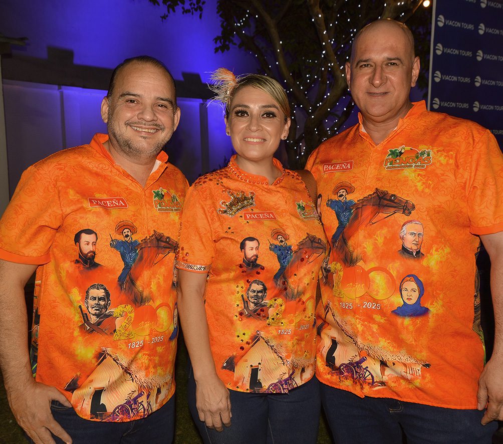 Chopy Lopez, Margoth Ruiz y Pablo Wichtendahl