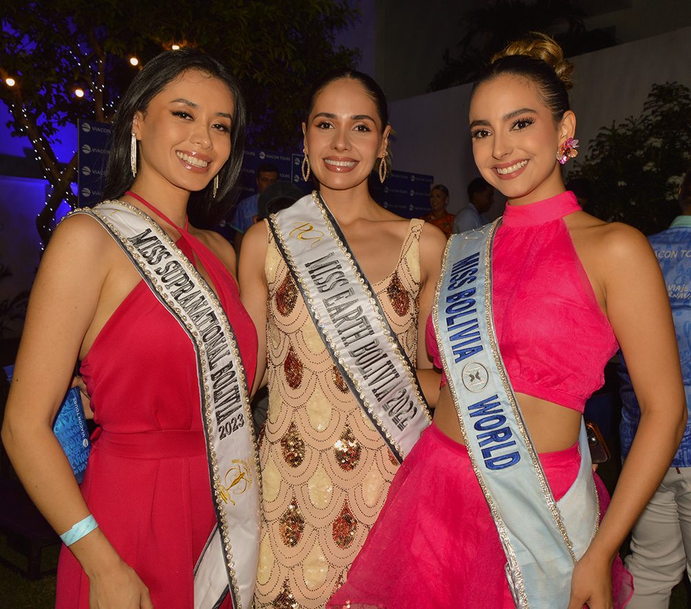Estefania Ibarra, Fabiane Valdivia y Olga Chavez