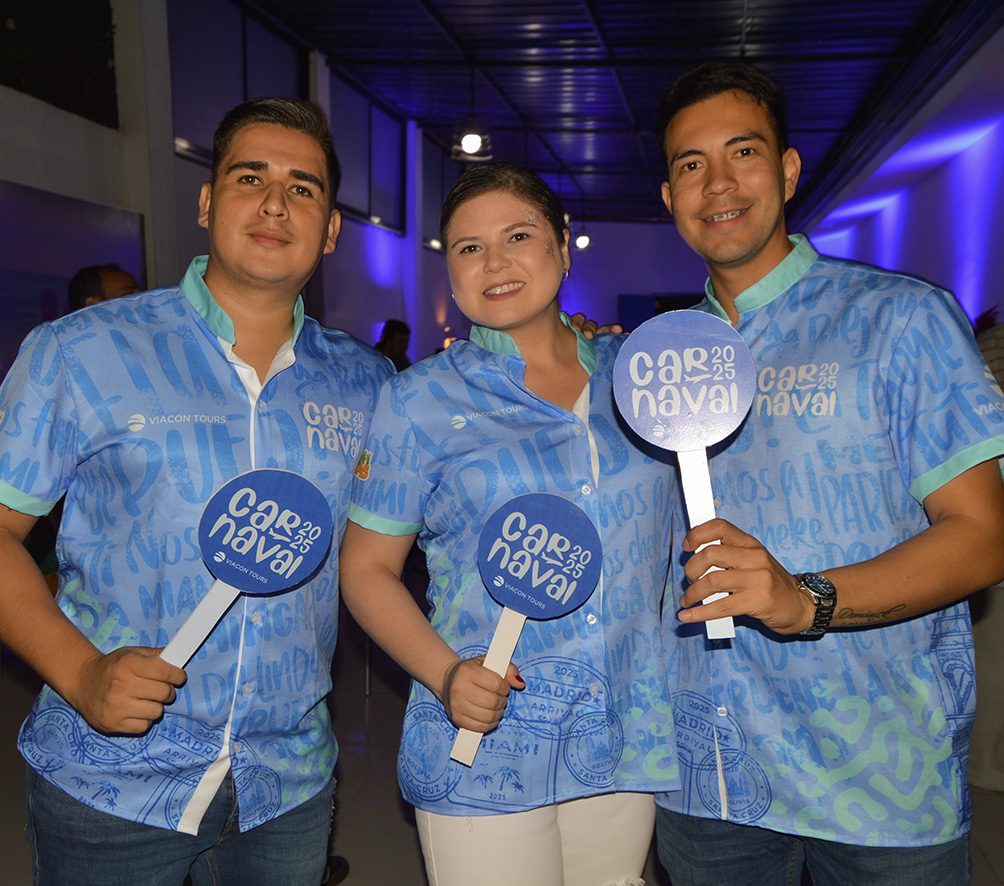 Rodrigo Palacios, Maria Rene Quiroga y Ricardo Vaca