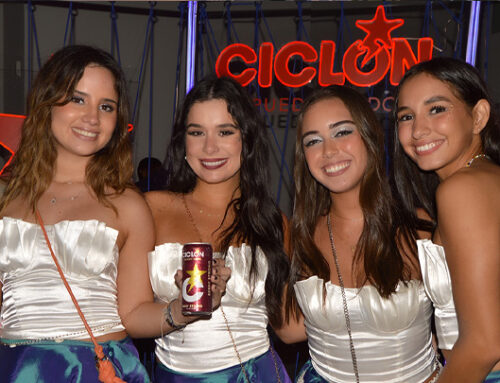 UNA NOCHE EN EL OLIMPO, JUNTO A CICLÓN ENERGY DRINK