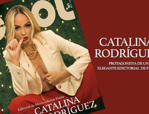 CATALINA RODRIGUEZ, EN UN ESPECIAL DE MODA FIESTA