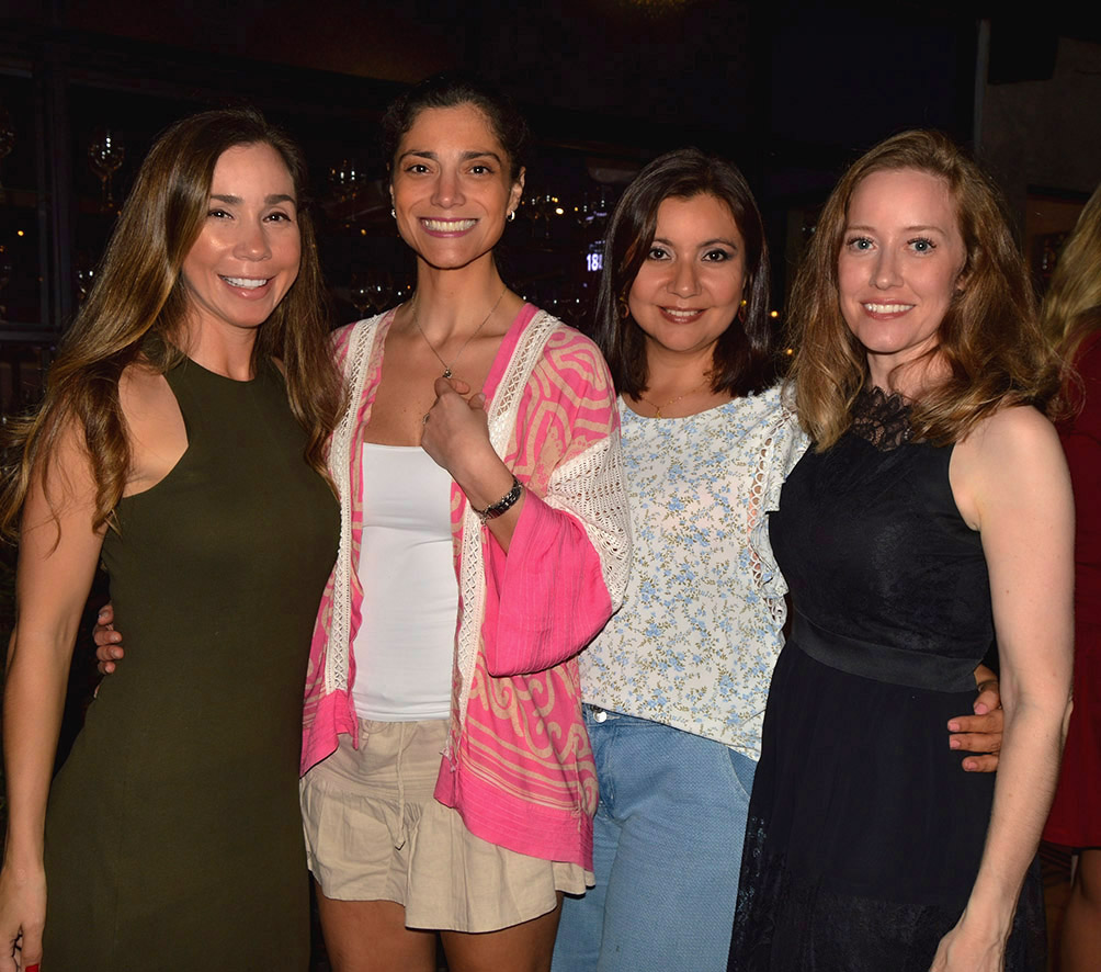 Ana Paola Medina, Romy Suarez, Laura ibera y Melanie Brown