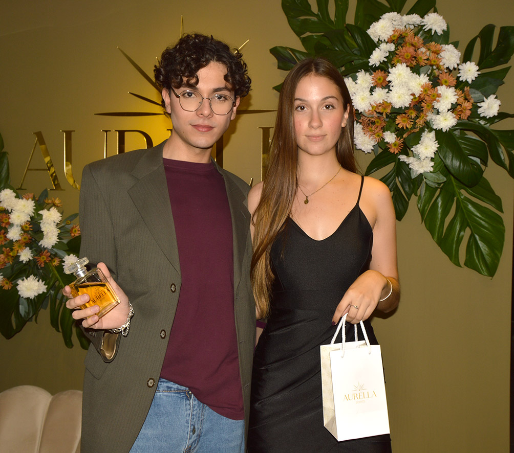 Nicolas Rossell y Micaela Alarcon