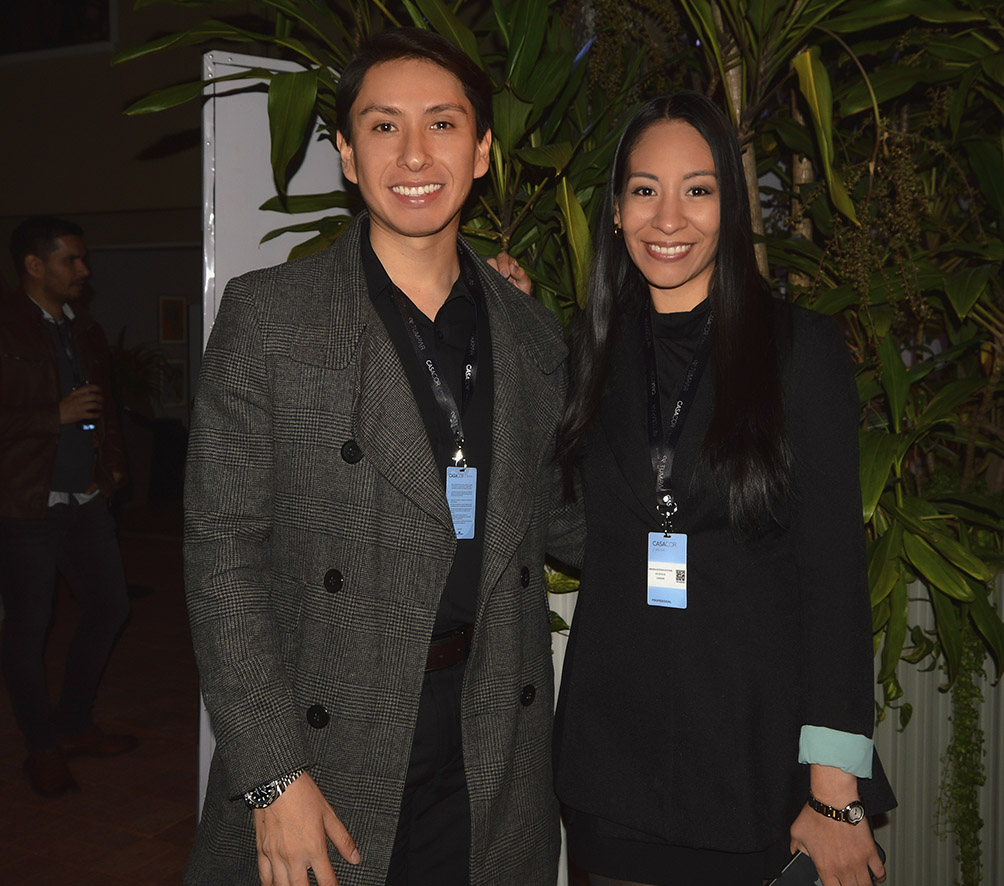 Diego Iriarte y Brenda Quezada
