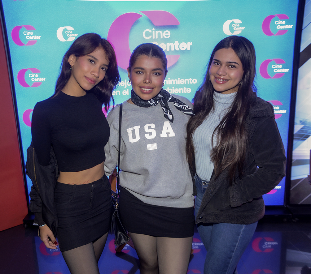 Luciana Aquino, Juliana Zurita, Isabella Landívar