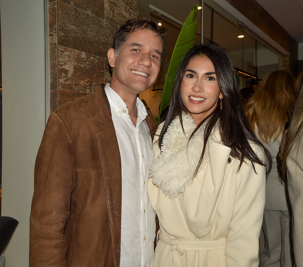 Luis Polasek y Flavia Cespedes