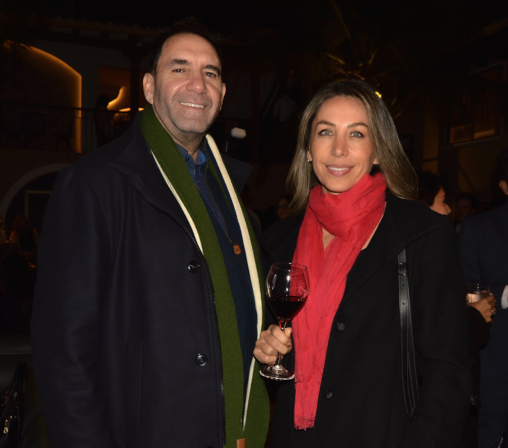 Manuel Sauma y Ximena Samos