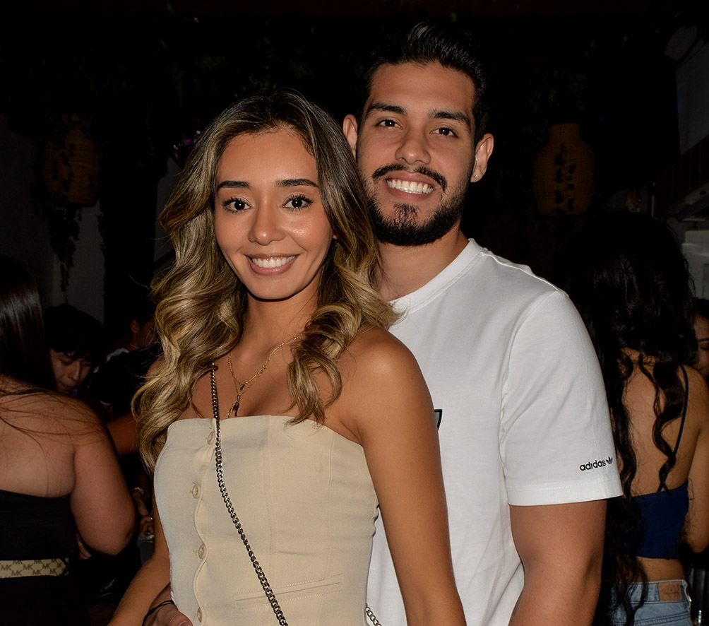 Maria Jose Alvarado y Sebastian Parada