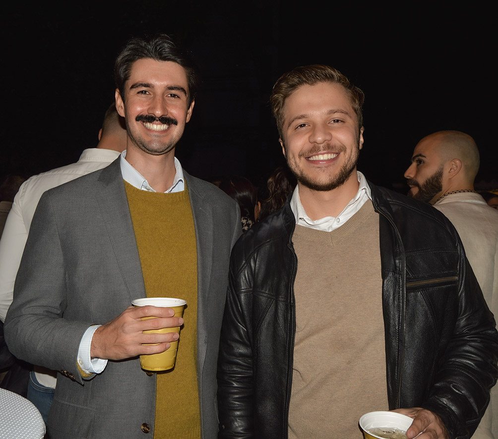 Nahuel Hohler y Abraham Maman