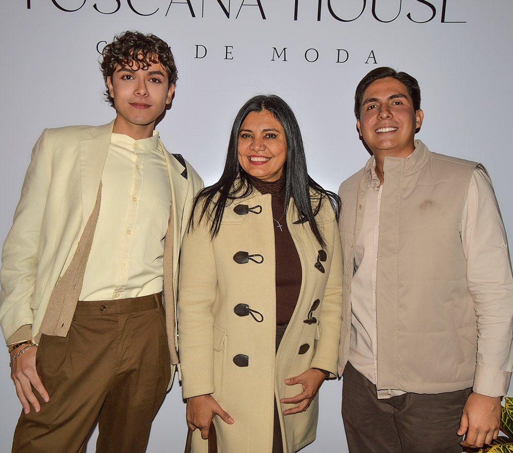Nicolas Rossell, Gaby Lourdes Negrete y Hugo Lema
