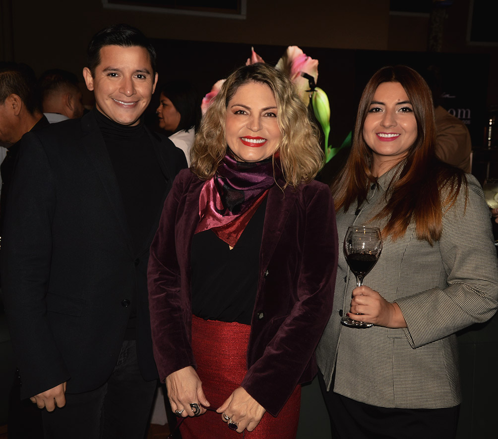 Sergio Chuquimia, Roxana Schaiman y Cristina Mansilla