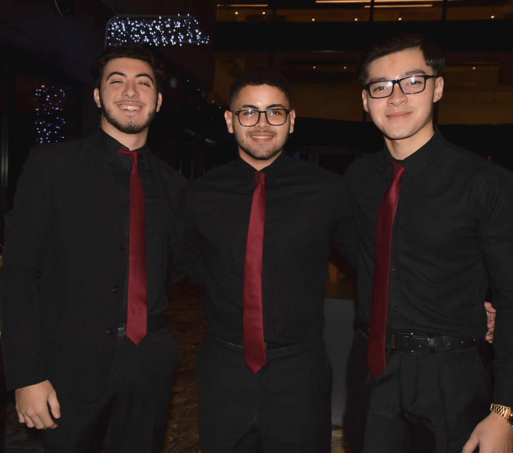 Matias Izaguirre, Sebastian Guzman y Sebastian Lora
