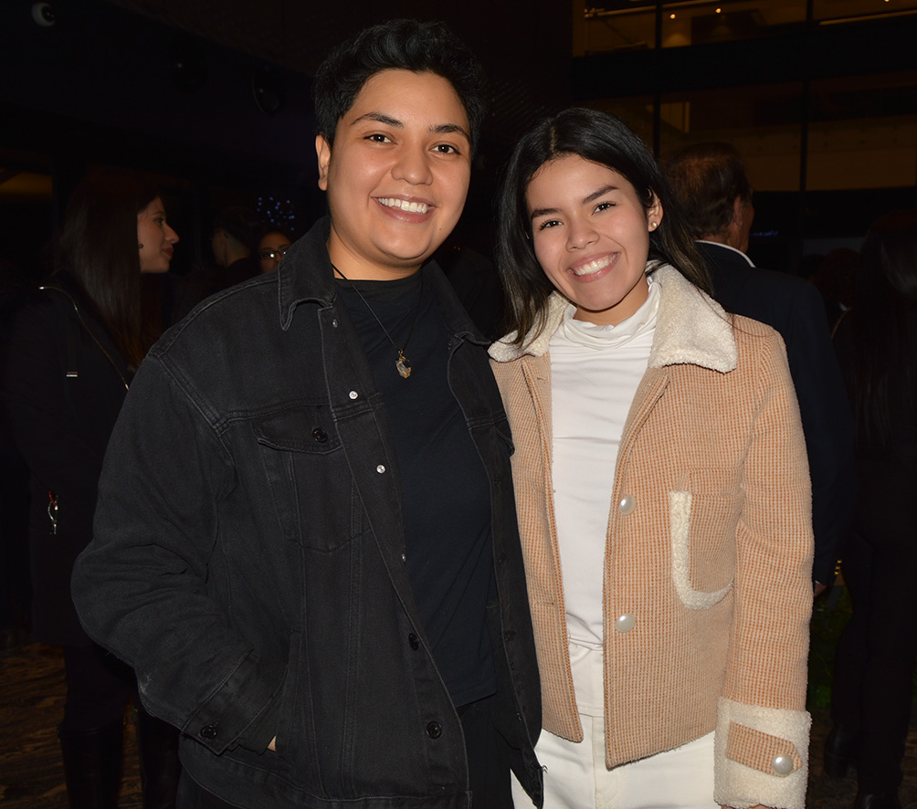 Max Claure y Alejandra Roca