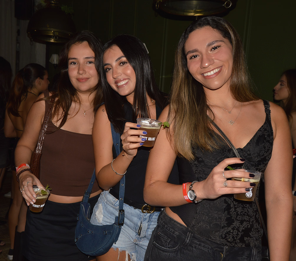 Lucia Aramayo, Valentina Parra y Rania Daza