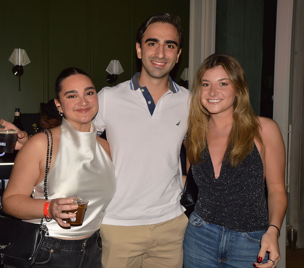 Paulina Romero, Roberto Muñoz y Lucilla Cattoretti