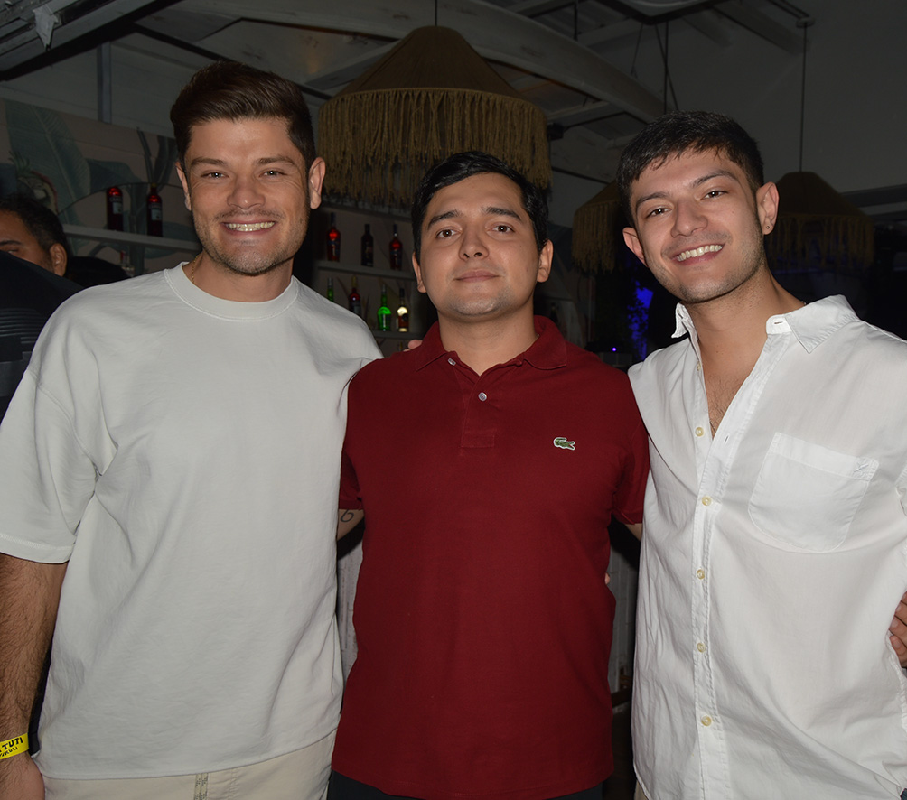 Alejandro Archondo, Pablo Gomez y Cesar Daza