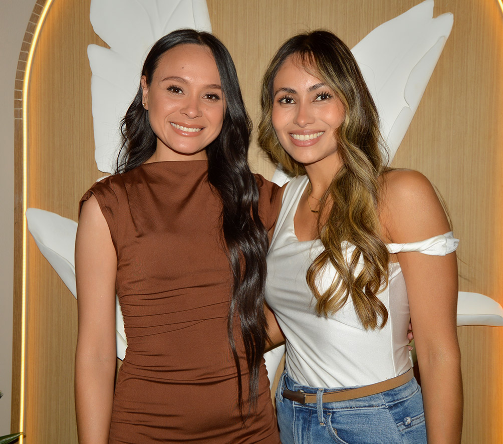 Angy Lijaron y Kelly Cuellar