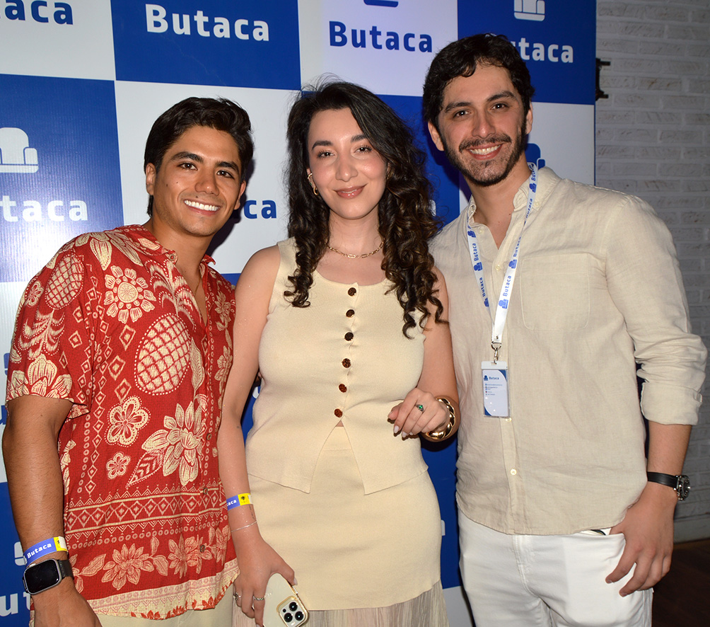 Arturo Aranibar, Melby Riera y Leonardo Liaños
