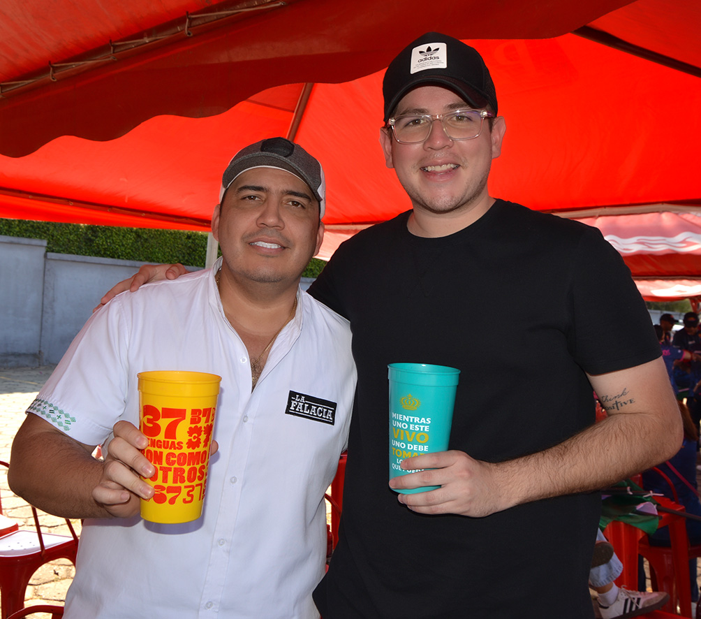 Christian Lobo y Rolo Tapia
