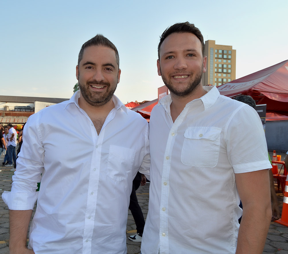 Favio Handal y Andres Rejas