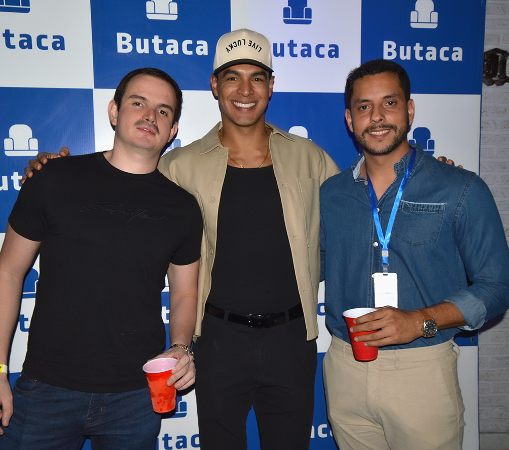 Ian Dockweiler, Bruno Salomon y Enrique Gonzalez