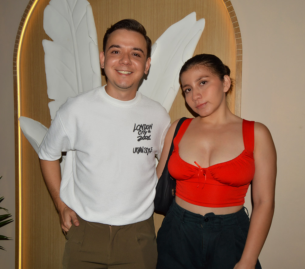 Luis Silva y Natalia Ortega