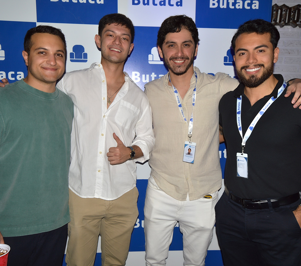 Miguel Bueri, Cesar Daza, Leonardo Liaño y Pablo Rojas