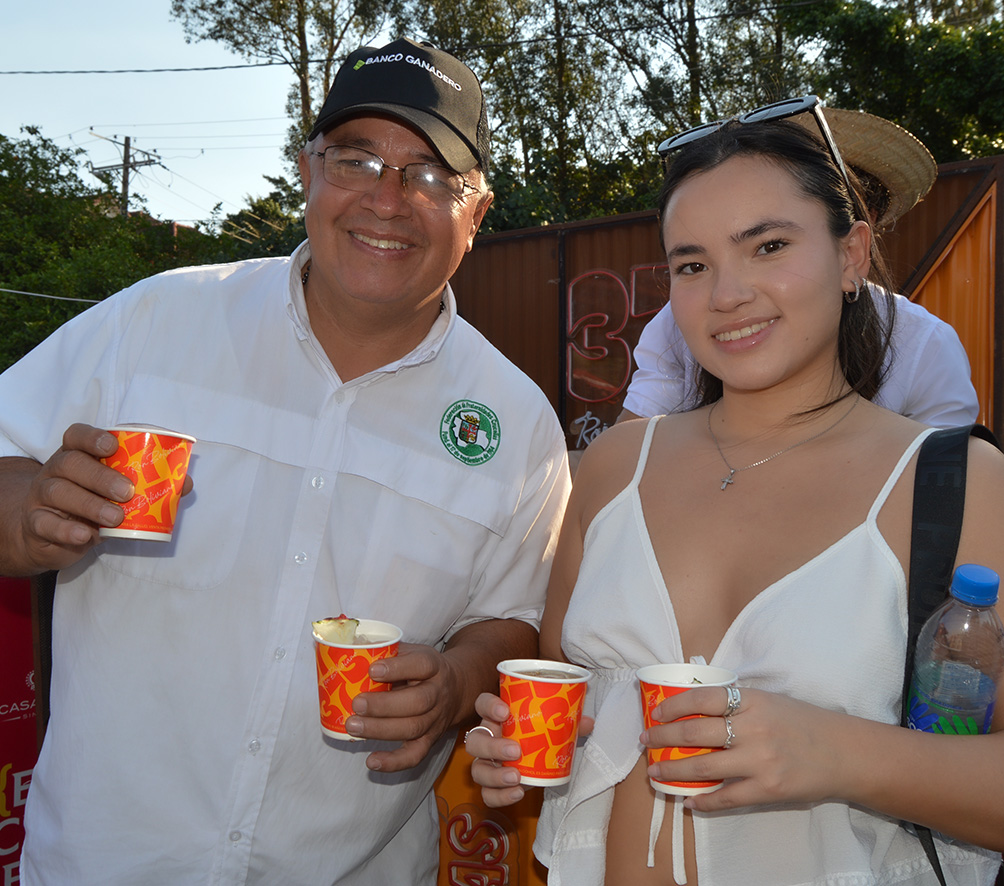 Ricardo Pedraza y Nathalia Pedraza