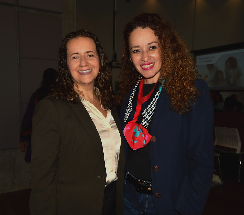 Cristina Eguez y Gabriela Jimenez